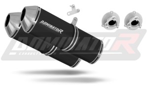 KTM 690 SM SUPERMOTO Exhaust Silencer Muffler OVR BLACK + dB killer