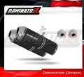 exhaust muffler DOMINATOR OVR BLACK fits to KTM 690 SM SUPERMOTO  3