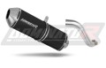 Auspuff Schalldämpfer DOMINATOR OVR schwarz passend für KTM 690 Duke 2012  2018