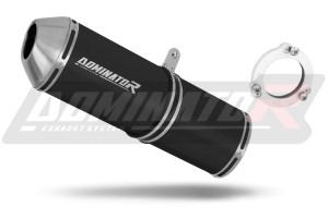 Kawasaki ZRX 1200 2001 - 2007 Schalldämpfer Auspuff OVR BLACK + dB killer
