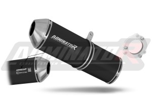 Kawasaki ZX9R 1994 - 2002 EU Homologiert genehmigt Schalldämpfer Auspuff OVR BLACK