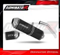 exhaust muffler DOMINATOR homologated road legal OVR BLACK fits to Kawasaki Z750 2007  2012 3