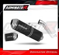 Auspuff Schalldämpfer DOMINATOR homologiert OVR schwarz passend für Kawasaki Z750 2004  2006 3