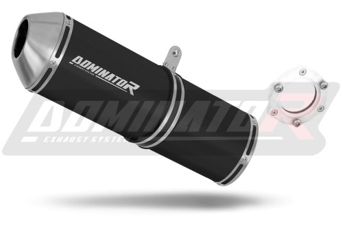 Auspuff Schalldämpfer DOMINATOR OVR schwarz passend für Kawasaki ZX7R 1996  2003