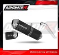 Auspuff Schalldämpfer DOMINATOR homologiert OVR schwarz passend für Kawasaki ZX6R 636 2003  2004 3