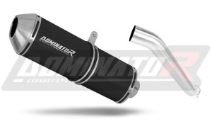 Kawasaki ZX6R 636 2003 - 2004 Schalldämpfer Auspuff OVR BLACK + dB killer