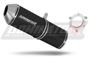 Kawasaki ZX6R 1995 - 1997 Schalldämpfer Auspuff OVR BLACK + dB killer