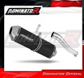Auspuff Schalldämpfer DOMINATOR OVR schwarz passend für Honda XRV 750 AFRICA TWIN RD07 1993  1995 3