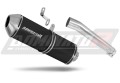 Auspuff Schalldämpfer DOMINATOR OVR schwarz passend für Honda XRV 750 AFRICA TWIN RD04 1990  1992