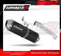 Auspuff Schalldämpfer DOMINATOR OVR schwarz passend für Honda XRV 750 AFRICA TWIN RD04 1990  1992 2