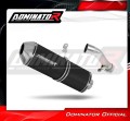Auspuff Schalldämpfer DOMINATOR OVR schwarz passend für Honda NC 700 / 750 S 2012  2020 2