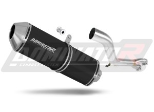Honda NT 650 V DEAUVILLE RC47 1998 - 2005 Schalldämpfer Auspuff OVR BLACK + dB killer