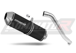 Honda XL 600 V TRANSALP 1987 - 2000 Schalldämpfer Auspuff OVR BLACK + dB killer