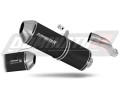 Auspuff Schalldämpfer DOMINATOR homologiert OVR schwarz passend für Honda CBR 600F PC41 2011  2015