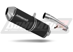 Honda CBF 600 2008 - 2013 Schalldämpfer Auspuff OVR BLACK + dB killer