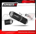 Auspuff Schalldämpfer DOMINATOR homologiert OVR schwarz passend für Honda CB 600F HORNET PC41 2007  2013 3