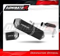 exhaust muffler DOMINATOR homologated road legal OVR BLACK fits to Honda CB 600F HORNET 2003  2006 2