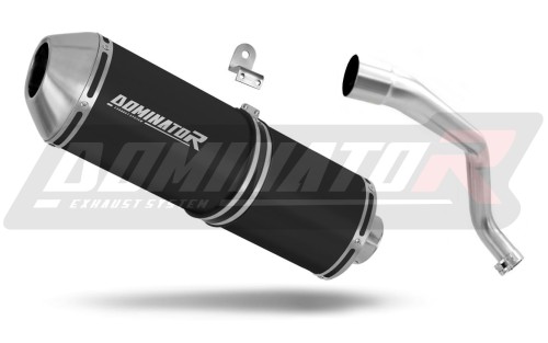 exhaust muffler DOMINATOR OVR BLACK fits to Honda CB 600F HORNET 1998  2002