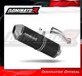 Auspuff Schalldämpfer DOMINATOR OVR schwarz passend für Honda CB 500 X 2017  2019 3