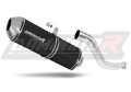 Auspuff Schalldämpfer DOMINATOR OVR schwarz passend für Honda XR 125 L 2003  2013
