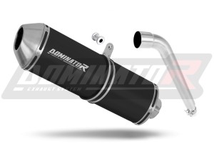 Honda XL 125 V VARADERO 2001 - 2006 Schalldämpfer Auspuff OVR BLACK + dB killer