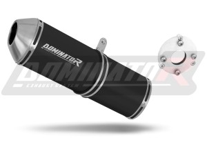 Daelim VJF Roadwin 125 Schalldämpfer Auspuff OVR BLACK + dB killer