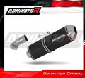 Auspuff Schalldämpfer DOMINATOR OVR schwarz passend für BMW R1200R 2010  2014