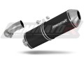 Auspuff Schalldämpfer DOMINATOR OVR schwarz passend für BMW R1200R 2010  2014 3