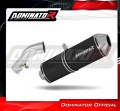 Auspuff Schalldämpfer DOMINATOR OVR schwarz passend für BMW R1200R 2006  2009