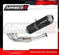 complete exhaust system with muffler DOMINATOR Full System OVR BLACK fits to BMW K1200RS 1997  2000 3