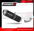 Auspuff Schalldämpfer DOMINATOR OVR schwarz passend für BMW K1200S  3