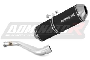 BMW R1150RT Schalldämpfer Auspuff OVR BLACK + dB killer
