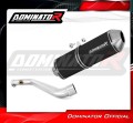 Auspuff Schalldämpfer DOMINATOR OVR schwarz passend für BMW R1150RS  3