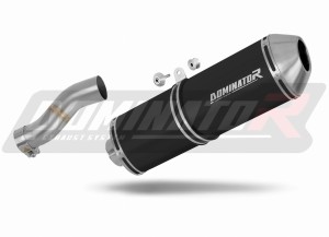 BMW R1150R Schalldämpfer Auspuff OVR BLACK + dB killer