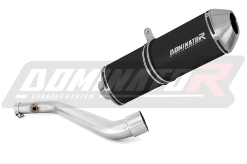 Auspuff Schalldämpfer DOMINATOR OVR schwarz passend für BMW R850RT