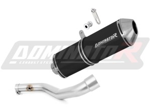 BMW R850GS Schalldämpfer Auspuff OVR BLACK + dB killer