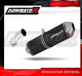 exhaust muffler DOMINATOR OVR BLACK fits to BMW F700GS 2012  2017 2