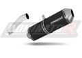 Auspuff Schalldämpfer DOMINATOR OVR schwarz passend für BMW F650GS 2000  2003