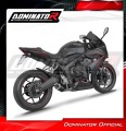 komplette Auspuffanlage mit Schalldämpfer DOMINATOR Full System GP schwarz passend für Honda CBR 650 R / EClutch 2024  2025