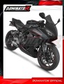 komplette Auspuffanlage mit Schalldämpfer DOMINATOR Full System Titan HP8 passend für Honda CBR 650 R / EClutch 2024  2025 3
