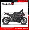komplette Auspuffanlage mit Schalldämpfer DOMINATOR Full System HP8 schwarz passend für Honda CBR 650 R / EClutch 2024  2025 2