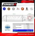 kompletny układ wydechowy z tłumikiem DOMINATOR Full System Tytanowy HP6 pasujący do motocykla Honda CBR 650 R / E-Clutch 2024 - 2025 4