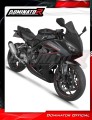 kompletny układ wydechowy z tłumikiem DOMINATOR Full System Tytanowy HP6 pasujący do motocykla Honda CB 650 R / E-Clutch 2024 - 2025 3