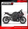 kompletny układ wydechowy z tłumikiem DOMINATOR Full System S6 CZARNY pasujący do motocykla Honda CB 650 R / E-Clutch 2024 - 2025 2