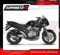 exhaust muffler DOMINATOR S6 BLACK fits to Suzuki GSF BANDIT N / S 600 1995  1999 3