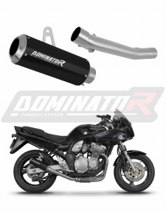 Suzuki GSF BANDIT N / S 600 1995 - 1999 Schalldämpfer Auspuff GP BLACK + dB killer