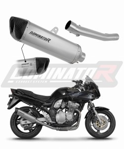 Suzuki GSF BANDIT N / S 600 1995 - 1999 EU Homologiert genehmigt Schalldämpfer Auspuff Titan HP6