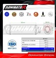 exhaust muffler DOMINATOR homologated road legal titanium HP6 fits to Suzuki GSF BANDIT N / S 600 1995  1999 6