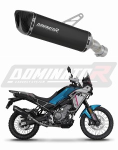 CF MOTO 450 MT 2024 Exhaust Silencer Muffler HP6 BLACK + dB killer