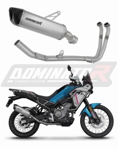 CF MOTO 450 MT 2024 Auspuffanlagen Schalldämpfer Titan HP6 + dB killer
